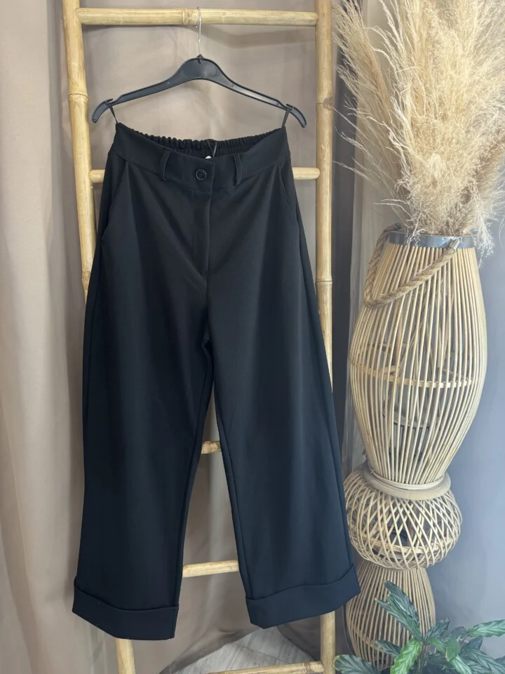 Plus Size Παντελόνι Wide Leg Chic
